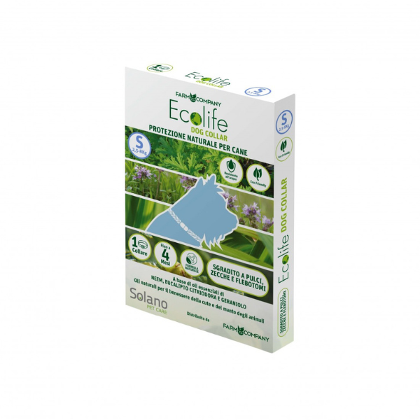 Collare repellente naturale