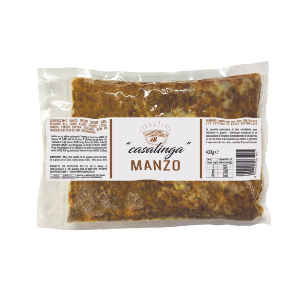 Casalinga sottovuoto - Manzo