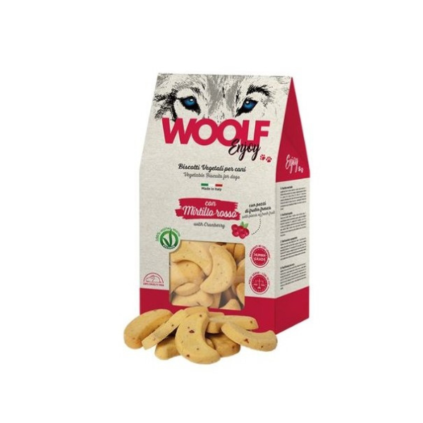 Biscotti Woolf Enjoy al Mirtillo Rosso